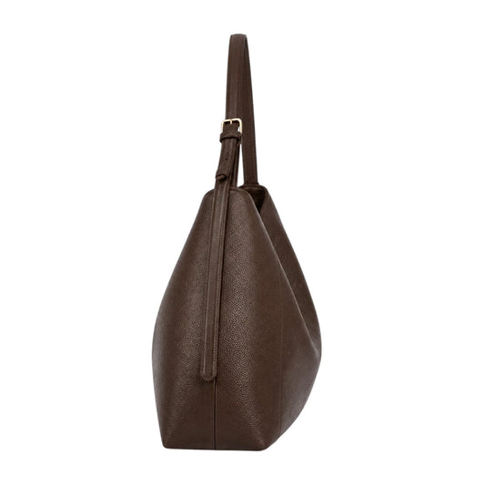 VeloraBag Brown Espresso Slouchy Shoulder Bag
