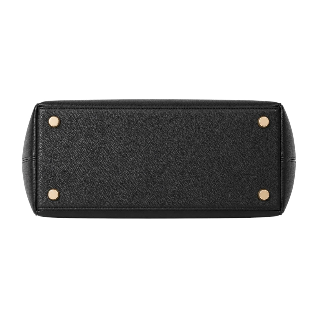 VeloraBag Classic Black Office Tote