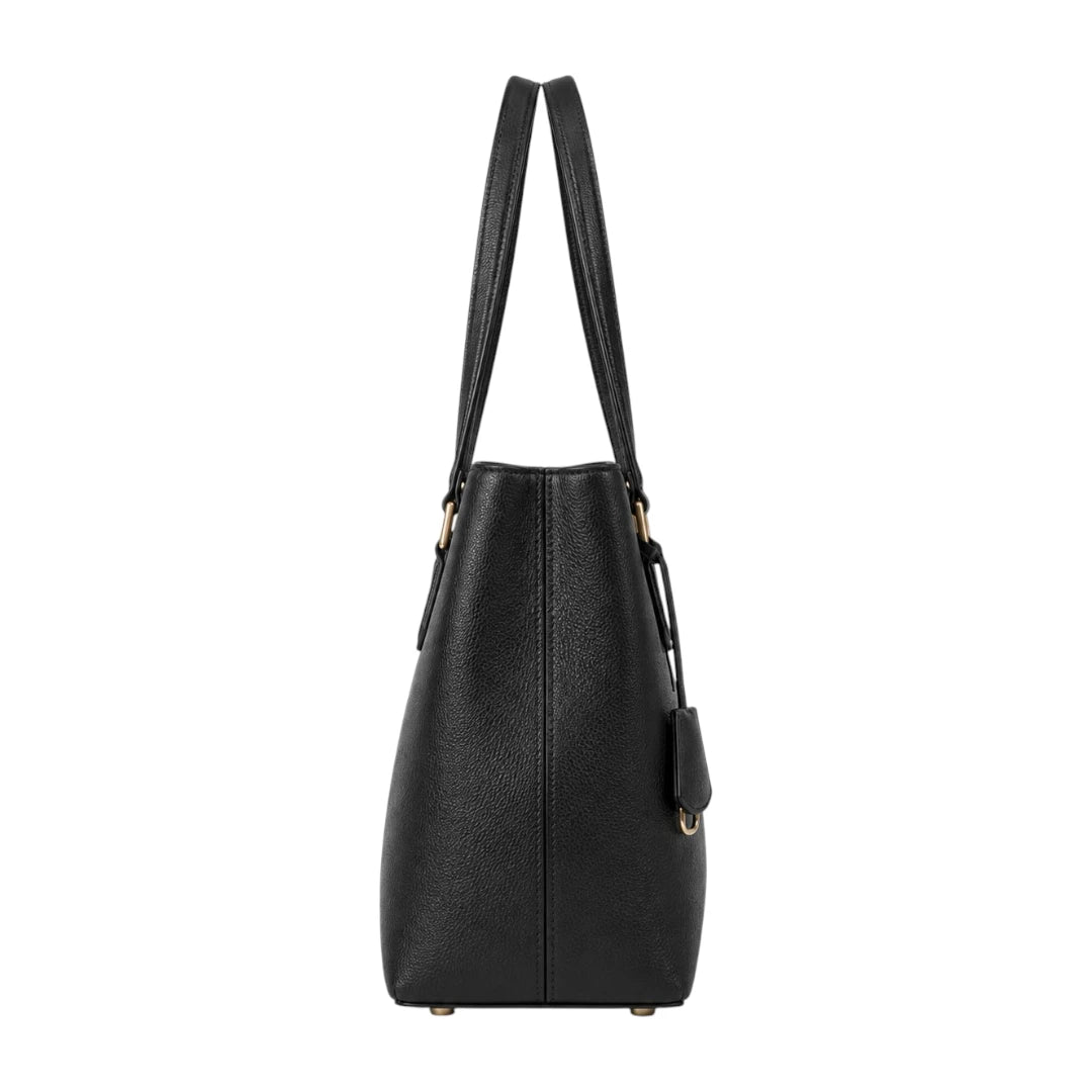 VeloraBag Classic Black Office Tote