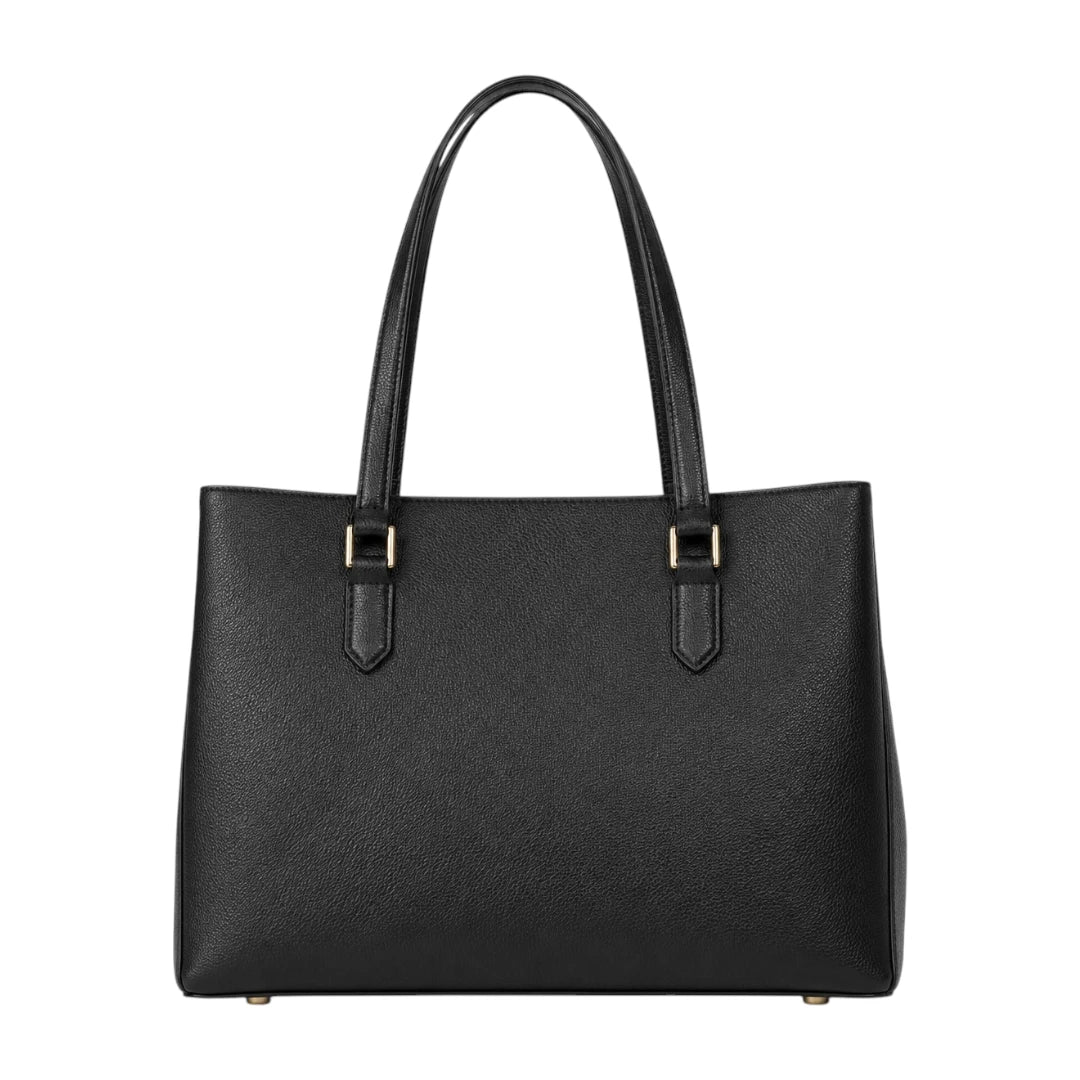 VeloraBag Classic Black Office Tote